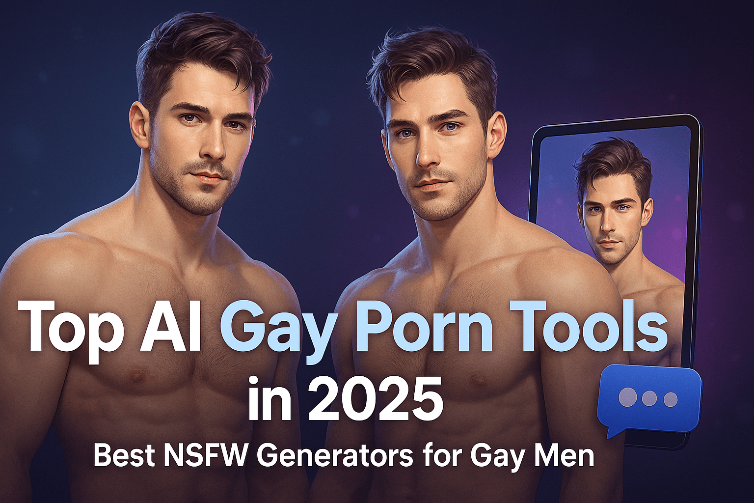 Top AI Gay Porn Tools in 2025: Best NSFW Generators for Gay Men